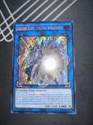 Yugioh! Alliance Insight Allied Code Talker @Ignister SR ALIN-EN051 IN HAND
