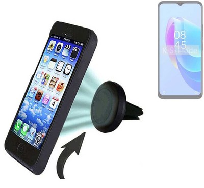 Magnethalterung Lüftungshalter für Tecno Spark 10C Auto Halterung Smartphone H