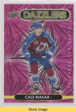 2021-22 Upper Deck Series 1 Dazzlers Pink Cale Makar #DZ-14 READ