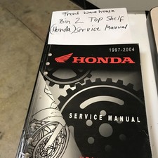 OEM 1997- 2004 HondaVT600C/CD/CD2 SHADOW VLX / DELUXE SERVICE Manual