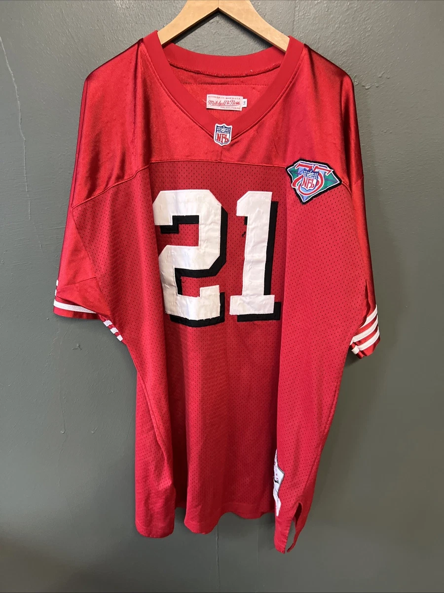 Mitchell & Ness Deion Sanders San Francisco 49ers NFL Jerseys for