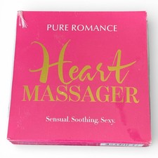 NEW Pure Romance Sensuous Heart Heat Pack Massager Click Activated Reusable NIB