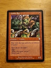 Goblin Spy - Invasion - MTG Magic - Uncommon - Red Creature