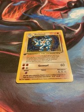 Pokémon Machomei 1. Edition Base Set 8/102 - Deutsch