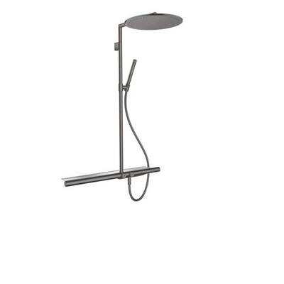 Hansgrohe Showerpipe 800 Axor C 27984340 Brushed Black Chrome