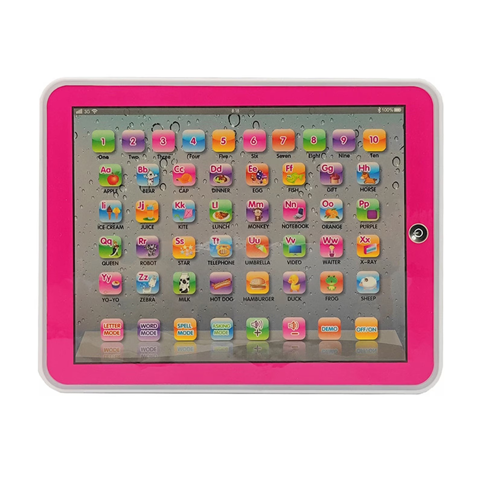 Educational Tablet-6-In-1 Tablet-Learning Pad For Kids 3-5 Years Old-NEW IN BOX!