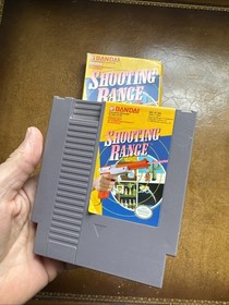 Nintendo NES Shooting Range Light Gun Series Cartridge With Box Tested!