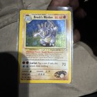 Pokemon TCG Brocks Rhydon Holo Rare 2/132 Gym Heroes Series 1st Edition Psa 9