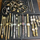 43 PC VTG Women’s Watch Lot Bulova Seiko Gruen Swiss GF Parts Repair