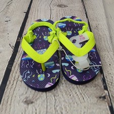 New Cat Jack Kid Toddler Boys 7/8 Flip Flops Sandal Summer Shoe