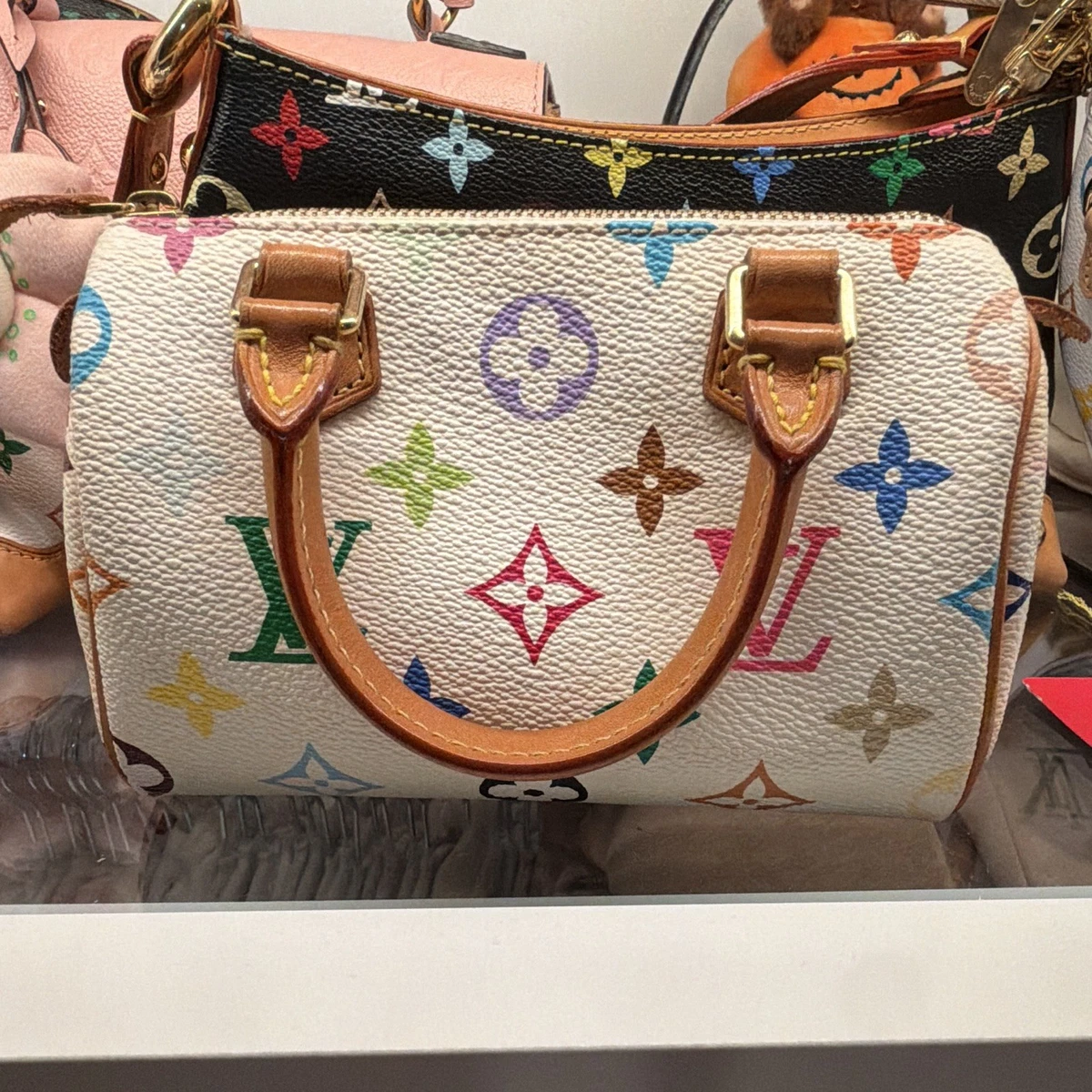 Louis Vuitton Leather Exterior White Bags & Handbags for Women for