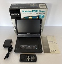 Sony DVP-FX930 Portable DVD Player + Remote 9" Swivel Screen Original Box Works