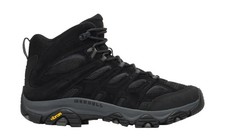 MERRELL MOAB 3 MID MEN BOOTS - Black Night