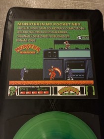 Monster in My Pocket Soundtrack NES Green Vinyl NINTENDO OST LP RECORD monsters