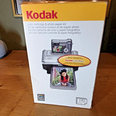 kadak ph-170 ease share color cartridge and Photo paper kit