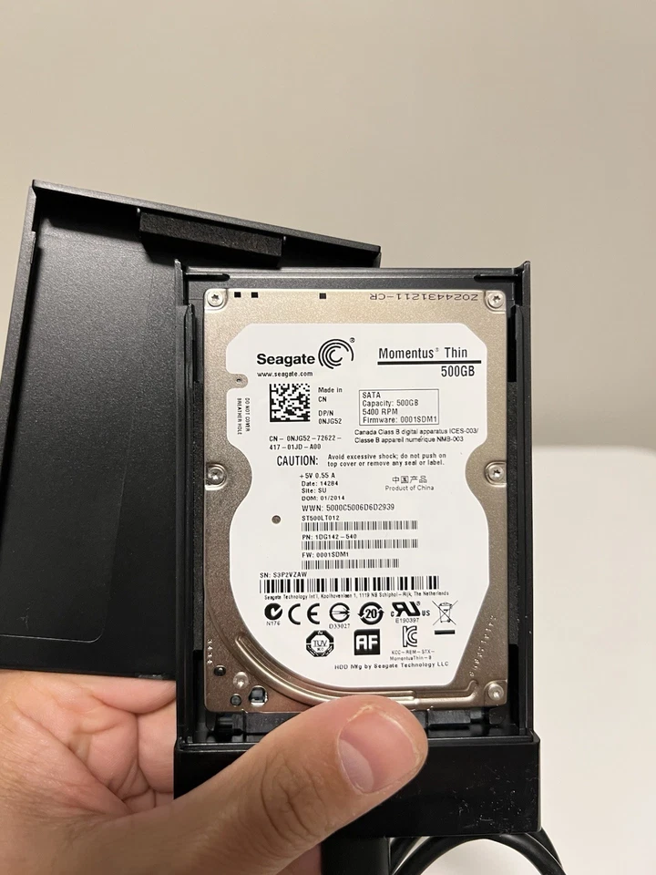 Seagate 500GB UGREEN 2.5 Inch Hard Drive USB 3.0 - Image 2 of 2