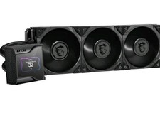 MSI MEG CoreLiquid S360 AIO CPU Liquid Cooler, 2.4" IPS Display 360mm Radiator,