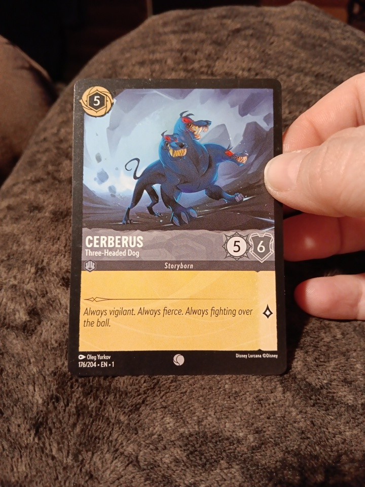The First Chapter Cerberus 176/204 Lorcana Disney