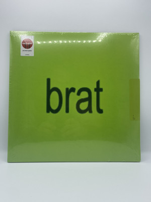 NEW Charli XCX Brat Vinyl Pink Black Splatter Target Exclusive
