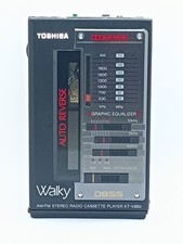 Toshiba KT-V860 Walkman Cassette player Tested working Used