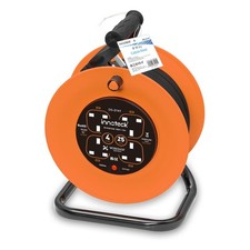 Innoteck 4 Way 25M 13A Cable Reel