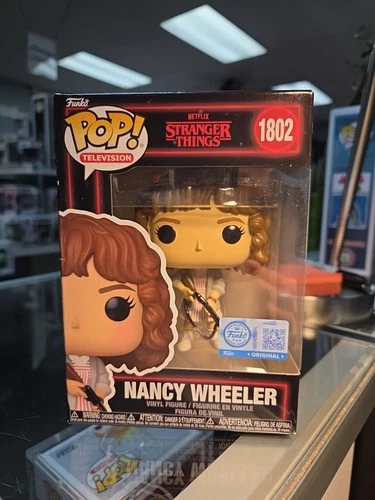 Funko Pop! Stranger Things Nancy Wheeler (Exclusive) #1802 Minor Box Damage