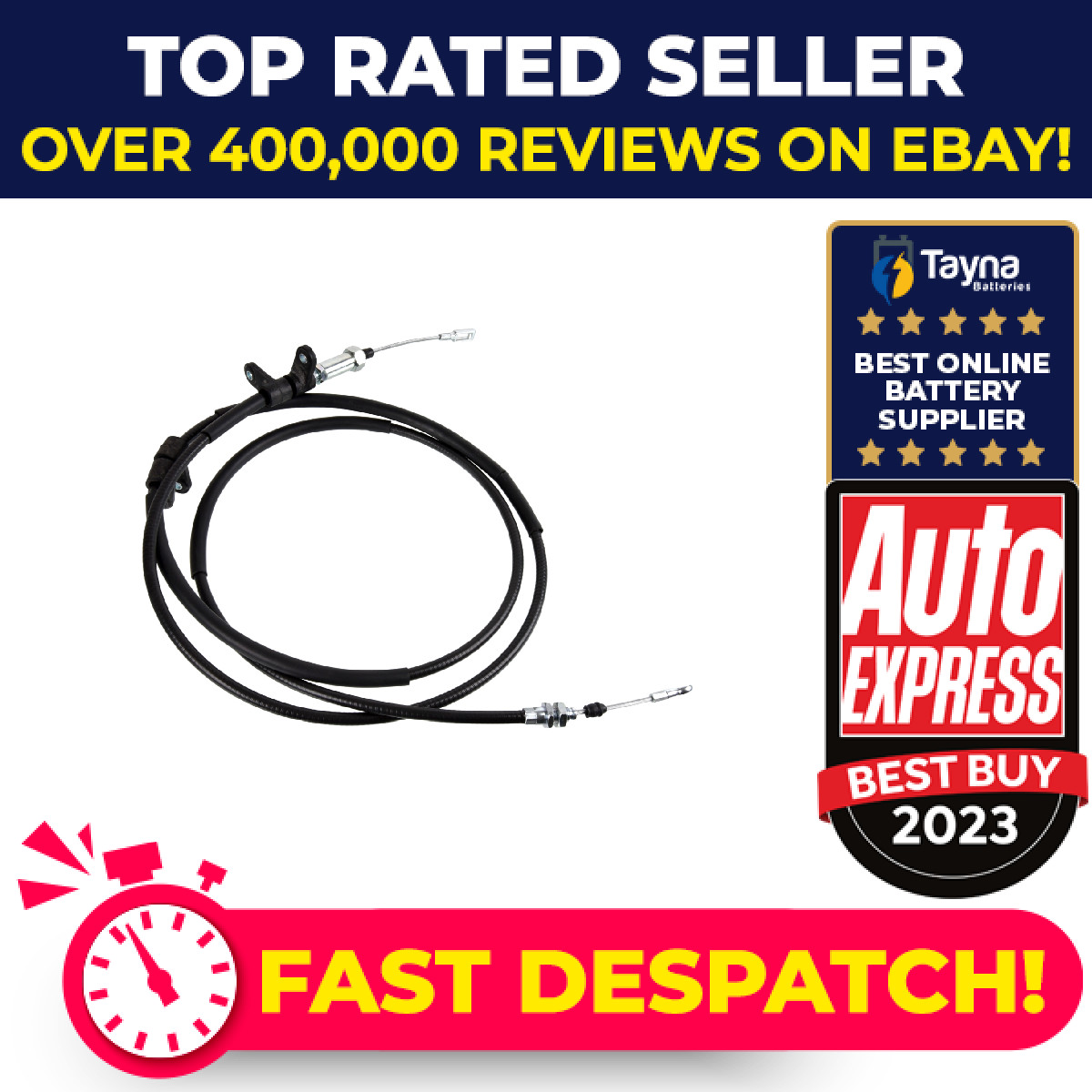 Handbrake Cable fits CITROEN RELAY 2.2D Front 2006 on Hand Brake Parking Febi