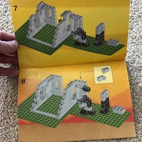 Lego Castle Camouflaged Outpost (6066) Instruction Booklet Only