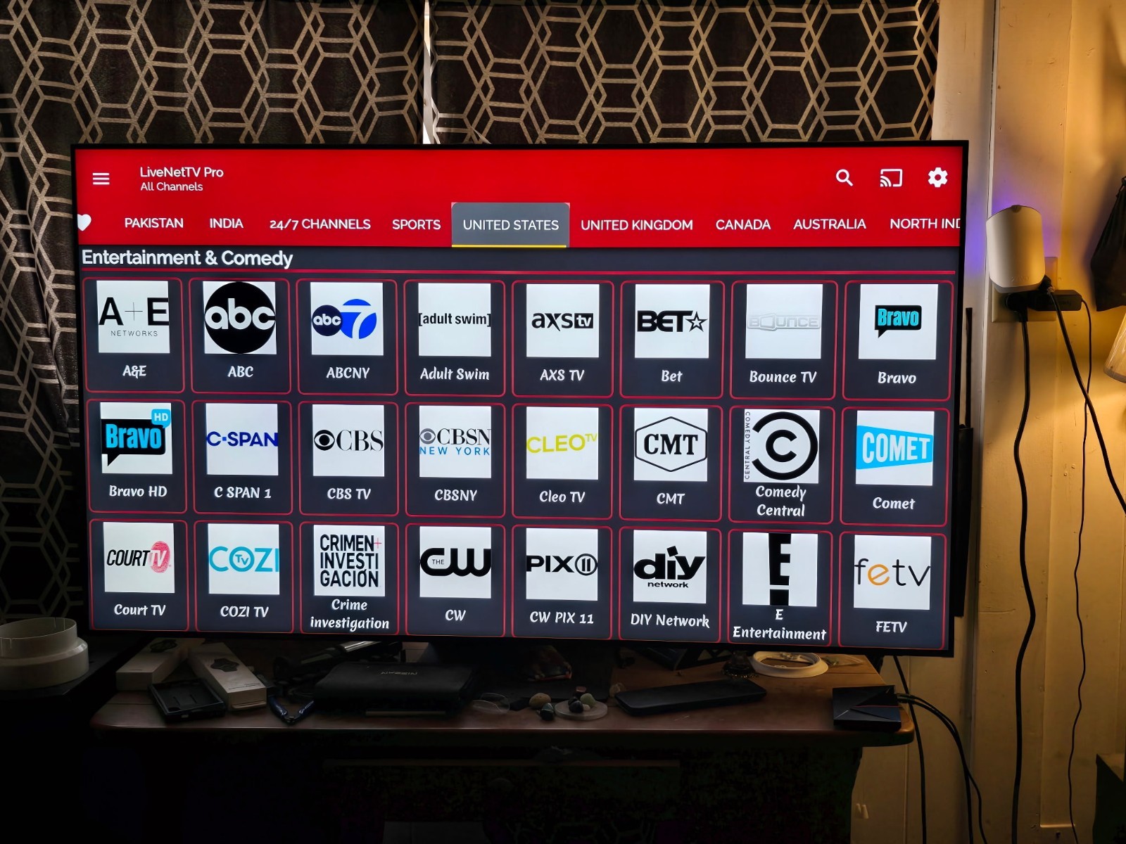 Loaded Streaming Stick3 Movie &TV Show,6Live TV,2 Local News,&3Live Sports Apps!