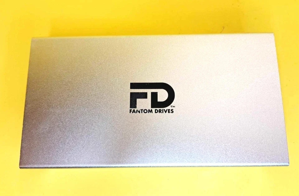 LOT OF 3x FANTOM DRIVES MDE2000 G-FORCE MEGADISK 2TB EXTERNAL HARD DRIVE SILVER - Image 3 of 4