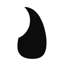 Acoustic Guitar Pickguard Anti-Scratch Guard Plate Self-Adhesive Guard Plate