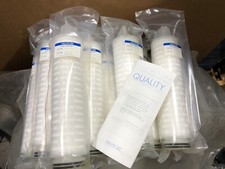 Lot of 12 MILLIPORE Polygard 10 micron filters CAT.NO. CN1H71E06 - New
