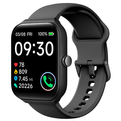 2025 Smart Watch For Men/Women, Waterproof Smartwatch Bluetooth iPhone Samsung