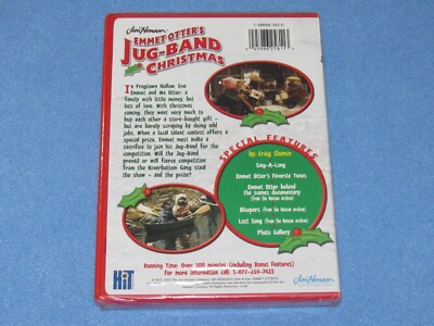 Jim Henson's EMMET OTTER'S JUG-BAND CHRISTMAS (DVD, 2005) ***BRAND