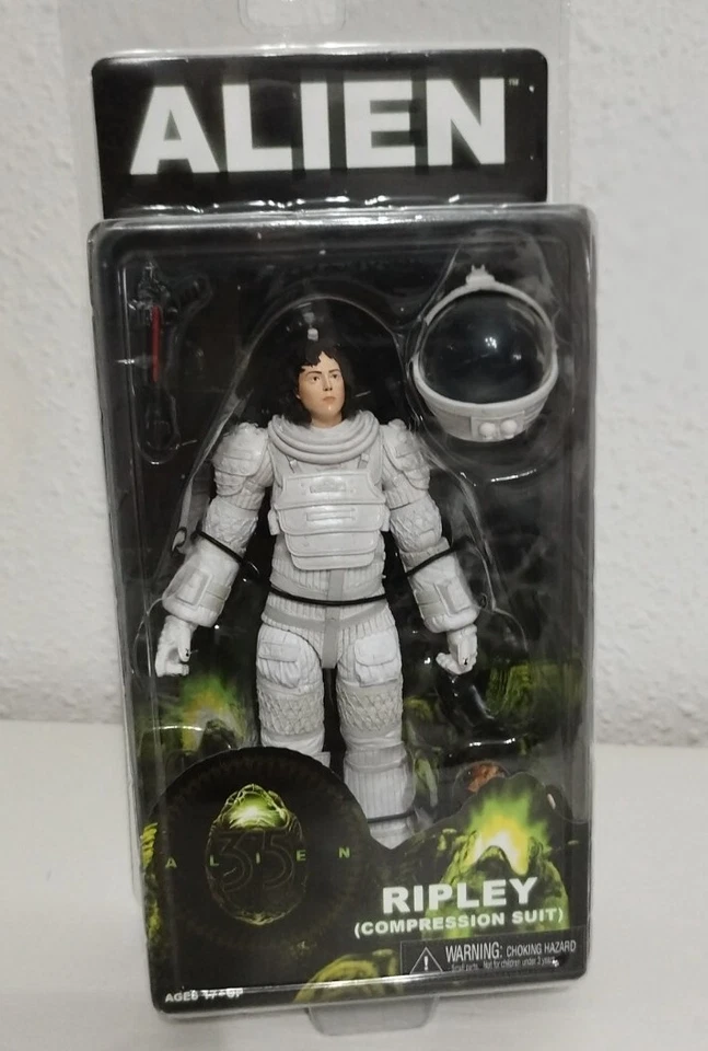 NECA ALIENS 2015 RIPLEY SERIE 4 COMPRESSIÓN SUIT. 7" ALIEN NUEVO SIN ABRIR. - Imagen 2 de 4