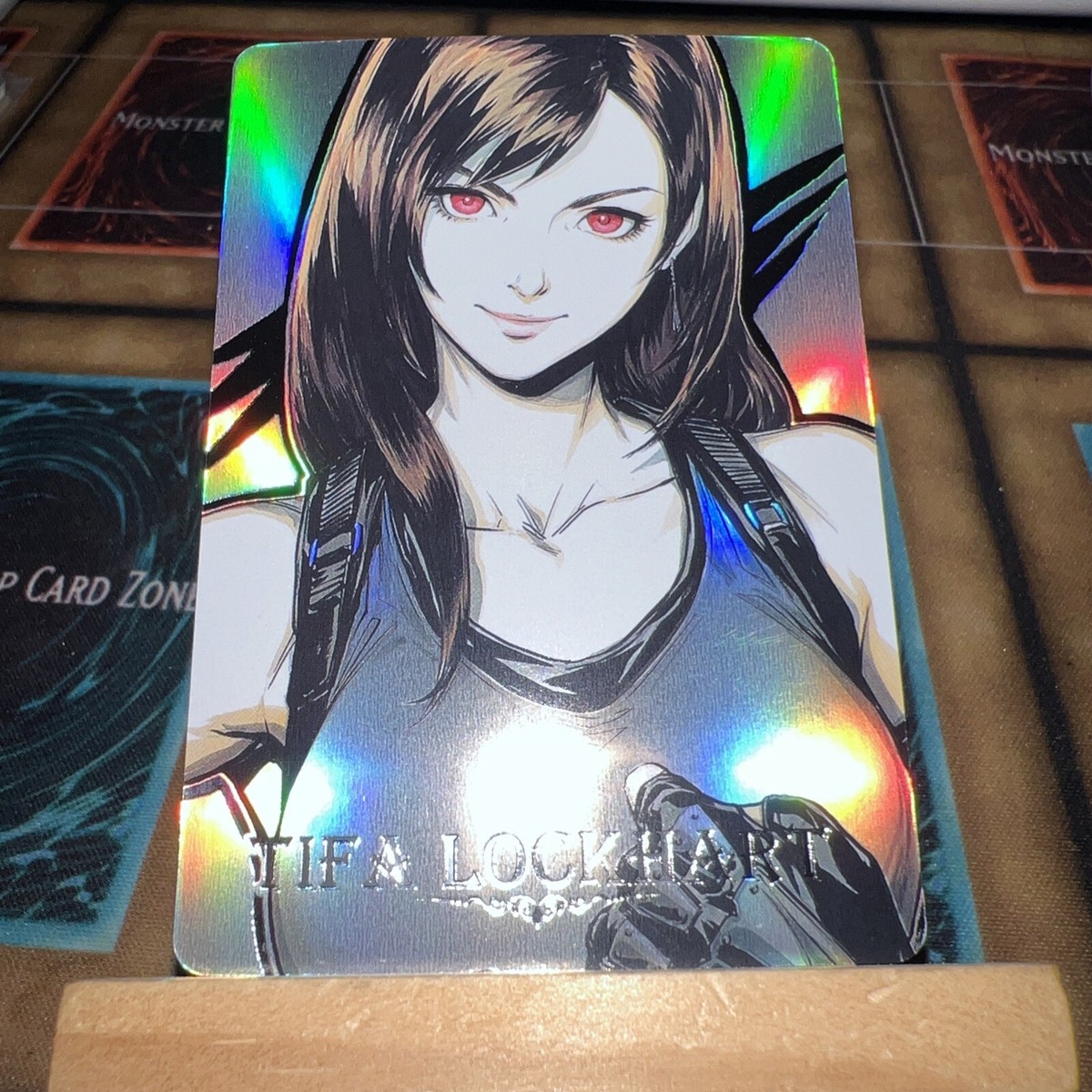 ファイナルファンタジーVII ティファ カード ホログラム　FF7 Tifa Lockhart Final Fantasy 7 Holographic Standard Trading Card