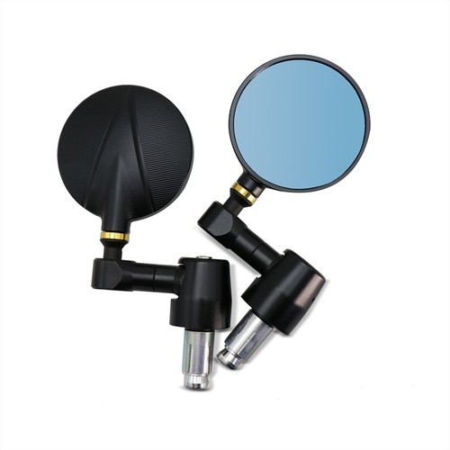 Motorrad Lenkerendenspiegel / Rückspiegel Lenker Craftride LM5 schwarz gebraucht