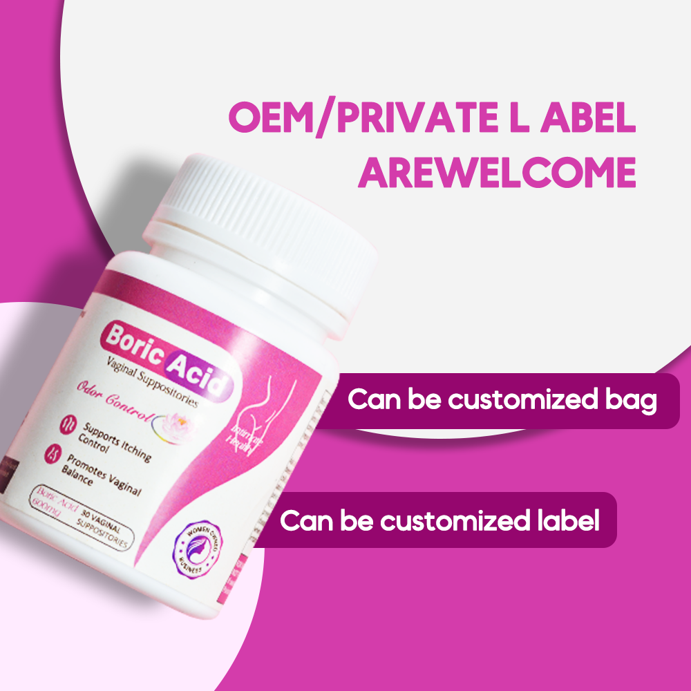 30x Acid Boric Powder Vaginal Suppository Odor Yeast Infection Yoni