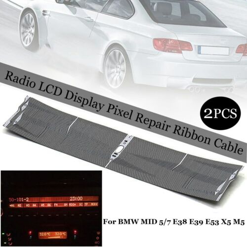 2 x  BMW MID Radio Pixel Repair Ribbon Cable E38 E39 E53 X5  in the USA - Picture 1 of 10