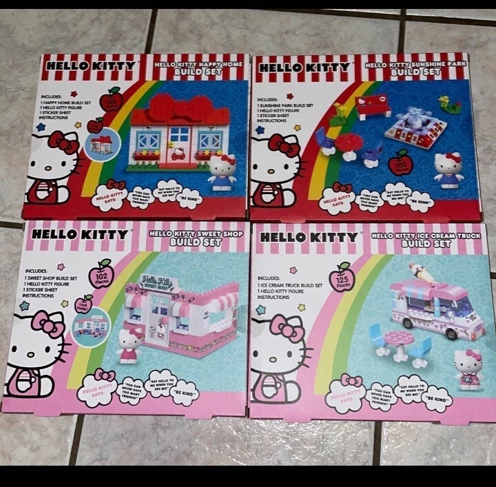 LEGO Hello Kitty, I copied this off-brand building set but …