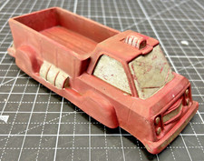 Vintage Garrett Sales GS Made In USA Red Rubber Truck #425