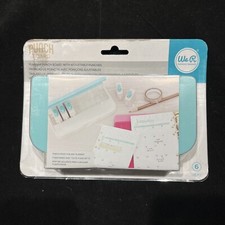We R Memory Keepers Punch Board Hole Puncher Adjustable New In Box Unused 6 Pcs