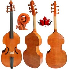 Hand Made bass Viola da Gamba,6 strings 27 inch Gamba Cello.Master Sound 15784