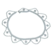 HANDMADE BOHEMIAN BELLY DANCING CHAINMAIL BELT COSTUME EXOTIC FLOWER ACCESSORY