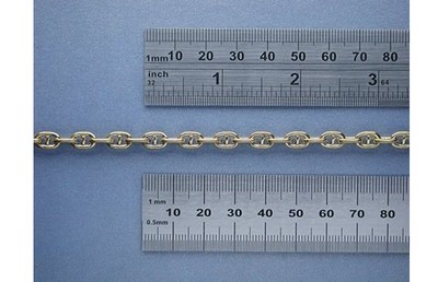 Caldercraft Messing Bolzenglied Ankerkette 4 Glieder pro Zoll (1 mtr) (C65409)