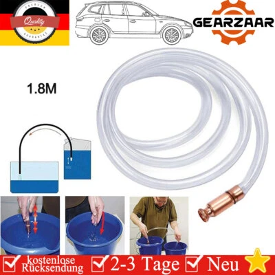 GEARZAAR Pumpschlauch Schüttelpumpe Schüttelschlauch Ventil Kupfer Umfüllpumpe Neu