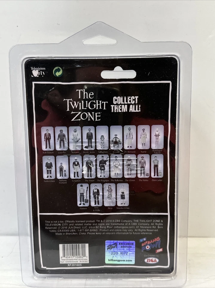 Bif Bang Pow The Twilight Zone Marsha White Ep 34 exclusivo de convención 220/672 Foto 2 de 4