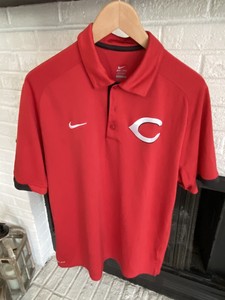 cincinnati reds men's polo shirts