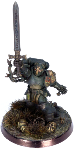 Warhammer 40K Space Marines Black Templars Emperors Champion Conversion - Picture 6 of 24