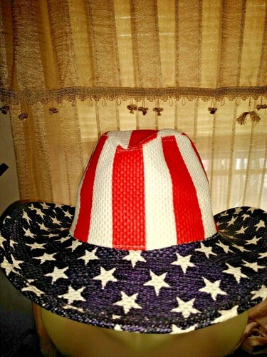 LUCKY 7 USA Stars \u0026 Stripes Cowboy Hat 